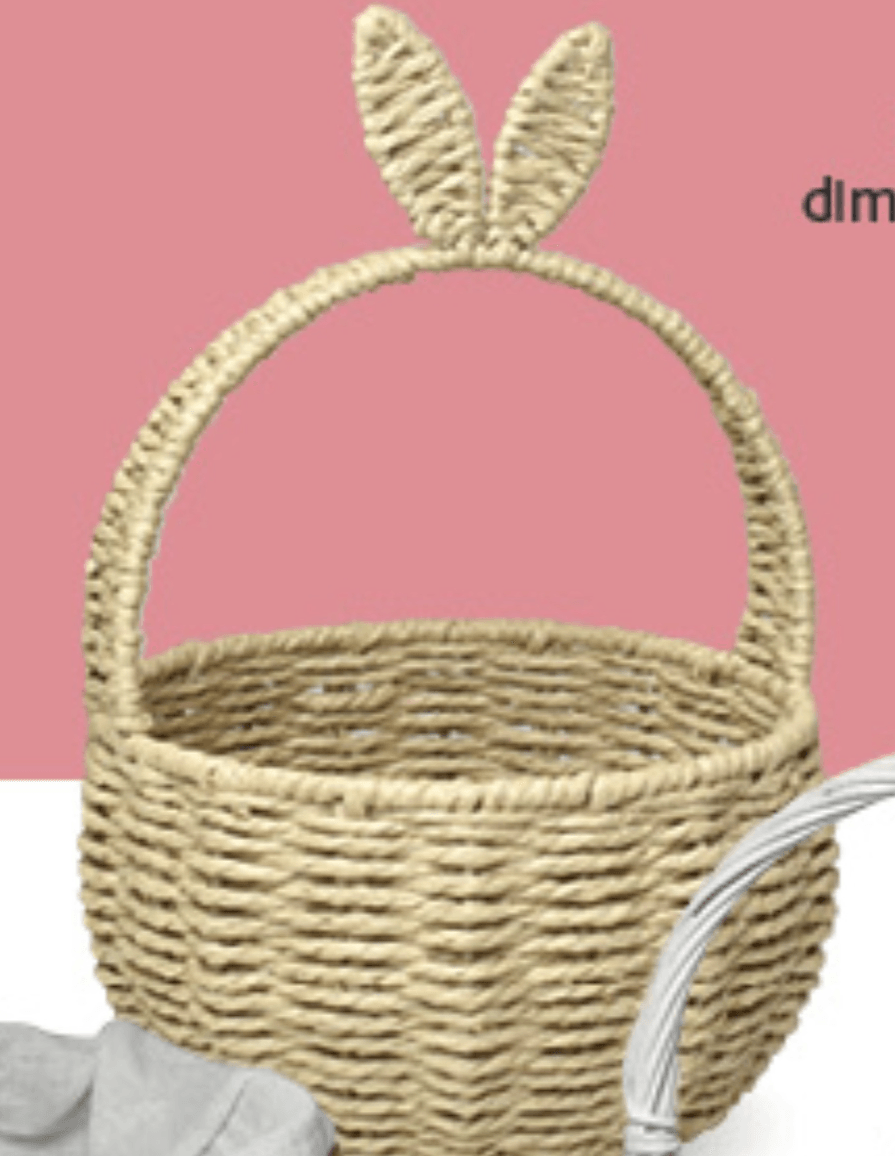 Košarica s ušima 21x21x12 cm, kom - Akcija u trgovini Konzum