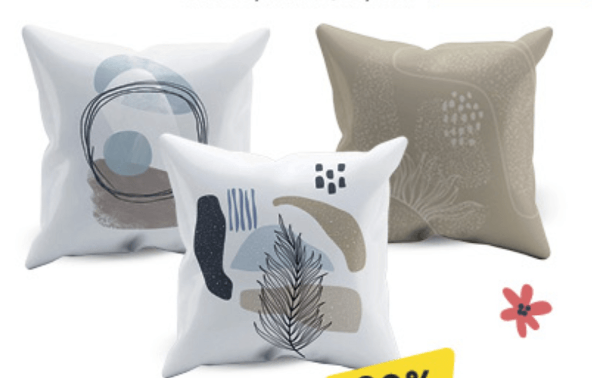 Ukrasni jastuk - Akcija u trgovini Konzum