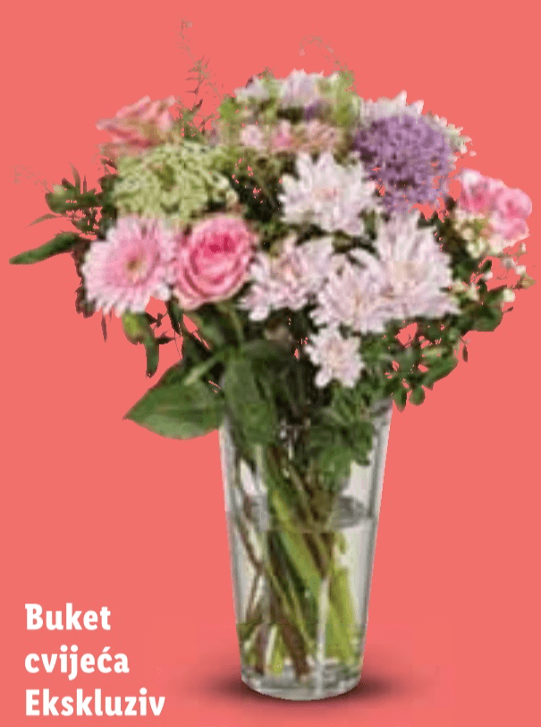 Buket cvijeća Ekskluziv - Akcija u trgovini Lidl