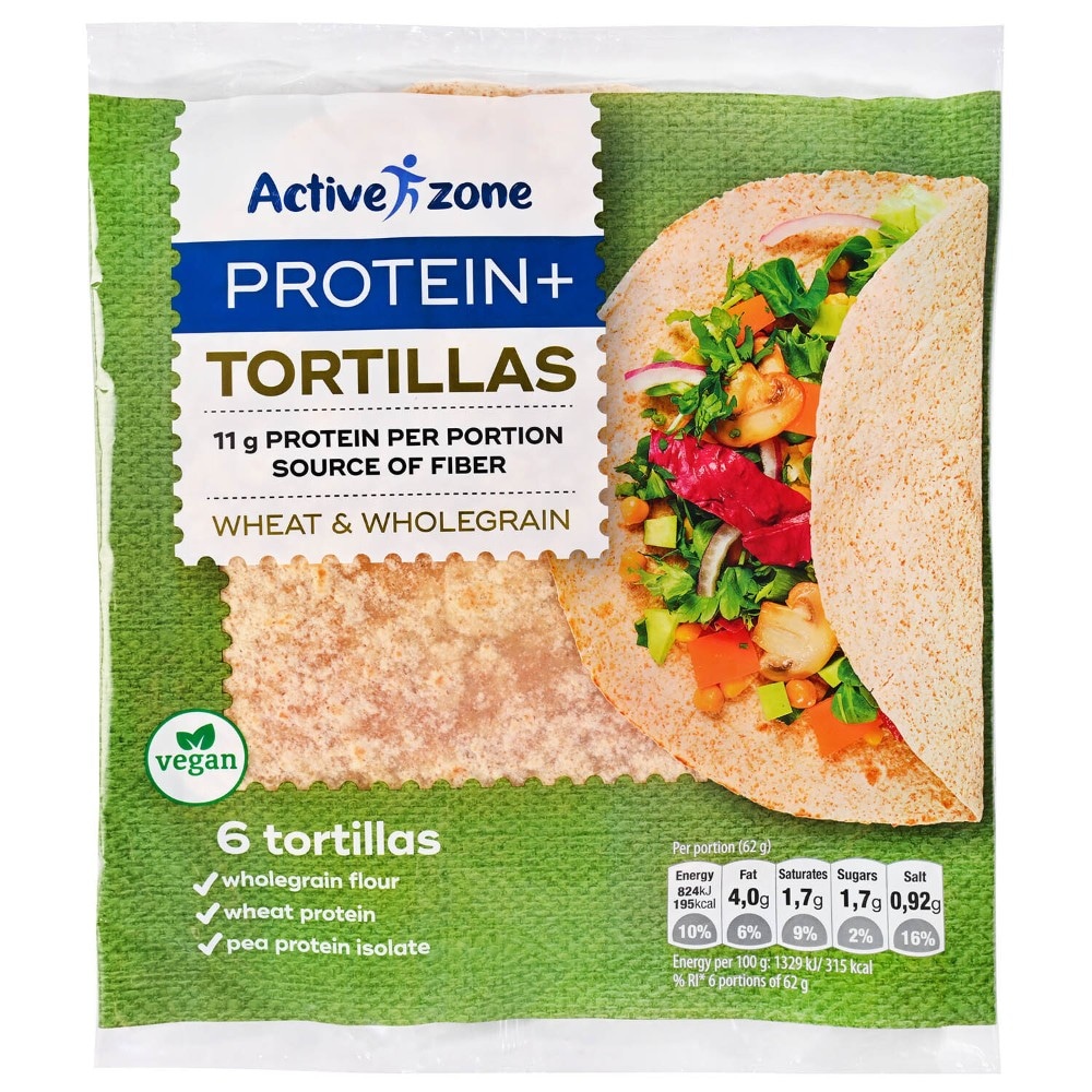 Active Zone Tortilla Protein+ 370 g Akcija u trgovini Konzum