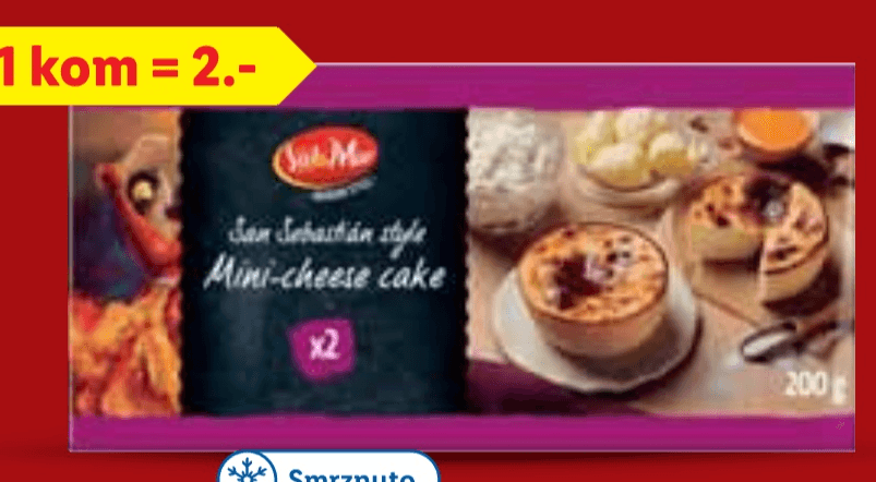 SOL&MAR Mini cheesecakes 200 g - Akcija u trgovini Lidl