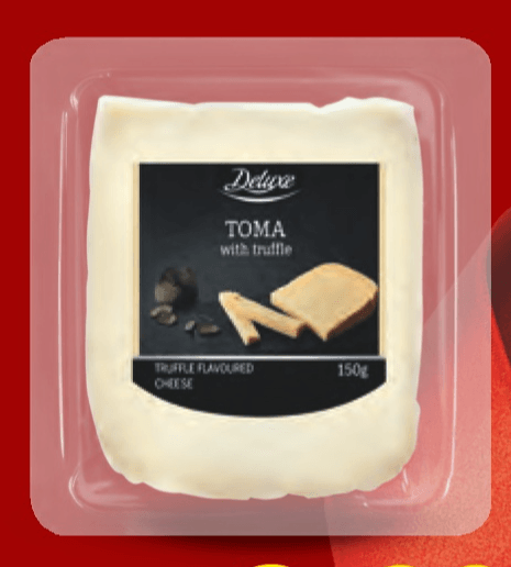 Toma sir s tartufima 150 g Deluxe - Akcija u trgovini Lidl