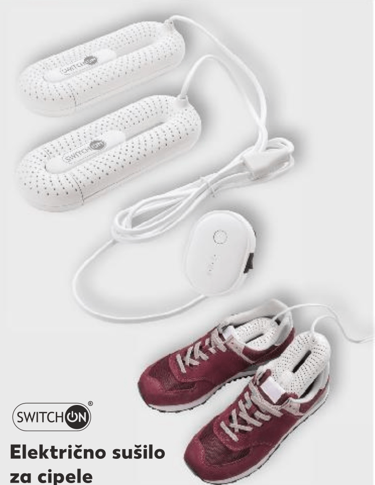 Električno sušilo za cipele SWITCHON - Akcija u trgovini Kaufland