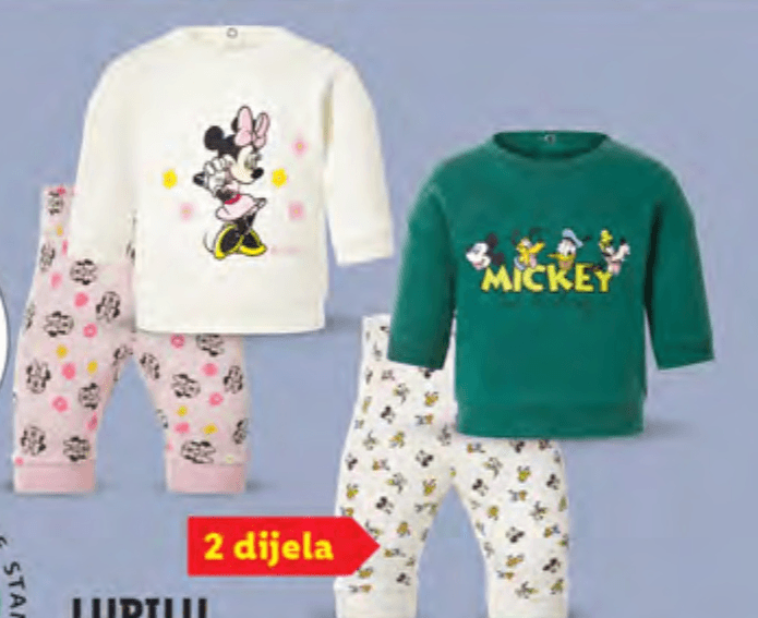Lupilu trenirka za bebe Set Akcija u trgovini Lidl