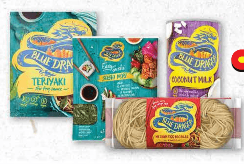 BLUE DRAGON Odabrani proizvodi - Akcija u trgovini Plodine