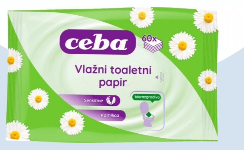 Toaletni papir Ceba Vlažni 60/1 - Akcija u trgovini Boso