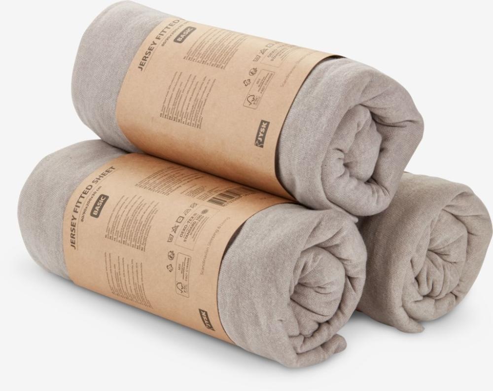 Janne plahta od žerseja 90x200x30 cm - Akcija u trgovini Jysk