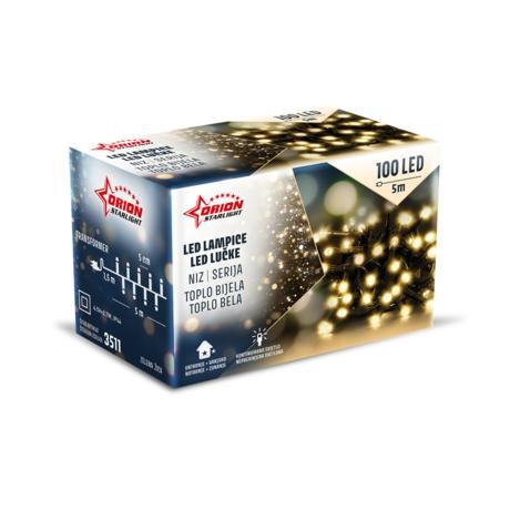 LED svjetlosni lanac 100 lampica - Akcija u trgovini Bauhaus