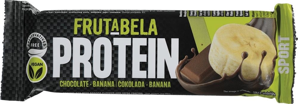 Frutabela protein pločica čokolada i banana 40 g Akcija u trgovini Dm
