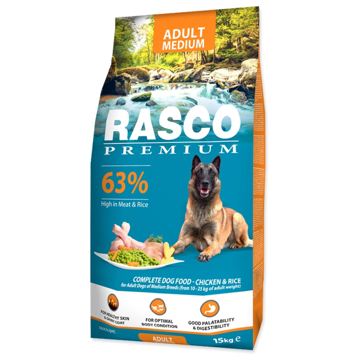 Rasco Premium Medium 15kg - Akcija u trgovini Pet Centar