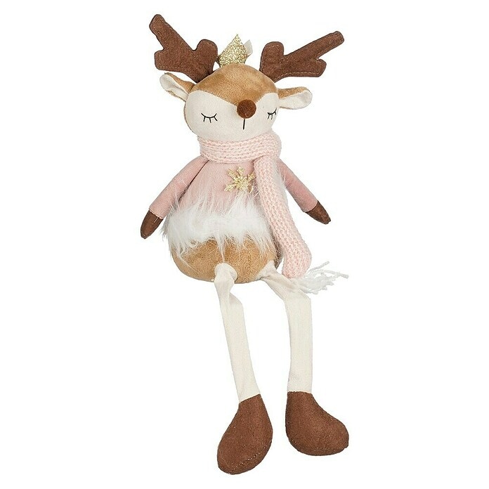 Plišana igračka božićne životinje 12cm, kom - Akcija u trgovini Konzum