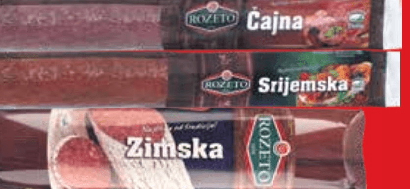 Čajna, kulen, zimska ili srijemska kobasica Vindija 300 g - Akcija u trgovini KTC
