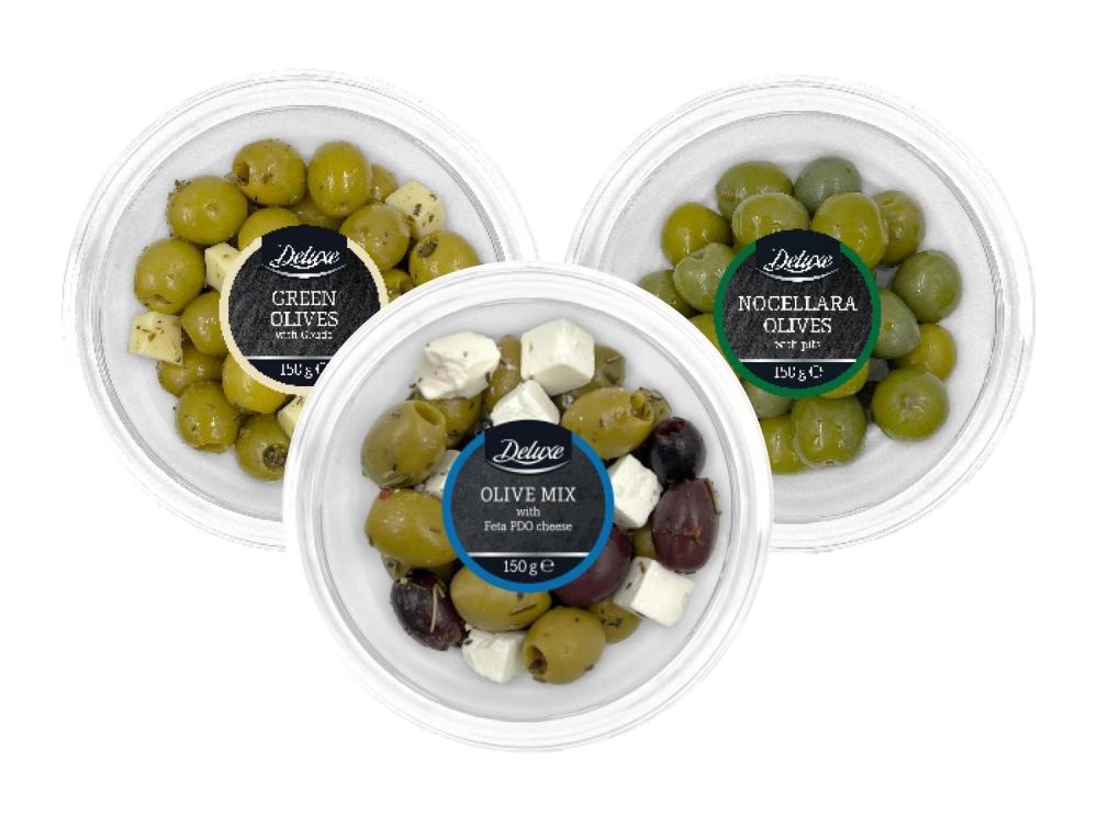 Zelene masline 150 g Deluxe - Akcija u trgovini Lidl