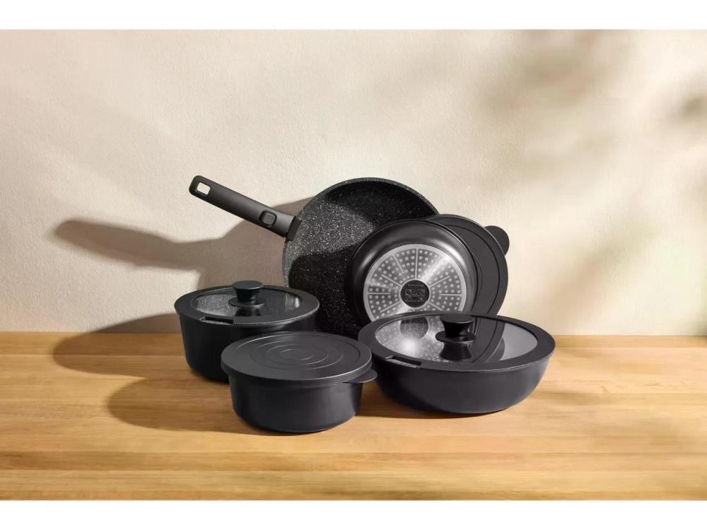 SILVERCREST Set lonaca i tava 10 dijelova - Akcija u trgovini Lidl