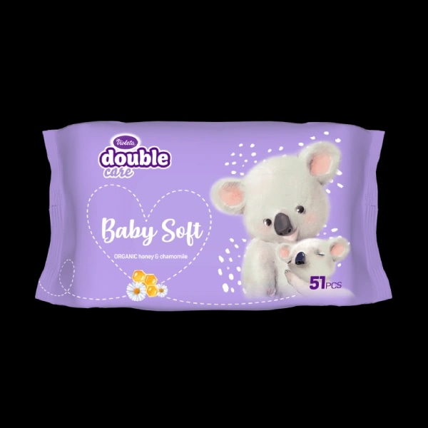Maramice vlažne Baby Soft 51 kom Violeta - Akcija u trgovini NTL