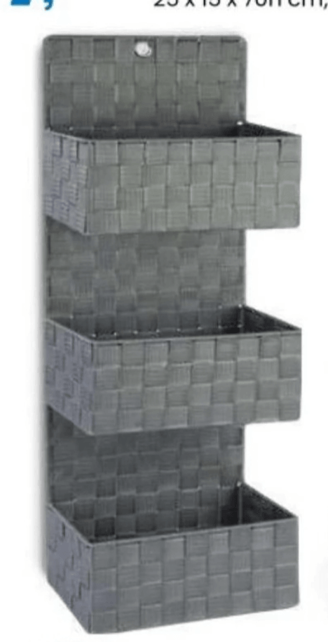 Polica s 3 pretinca Vicinoate - Akcija u trgovini Eurospin