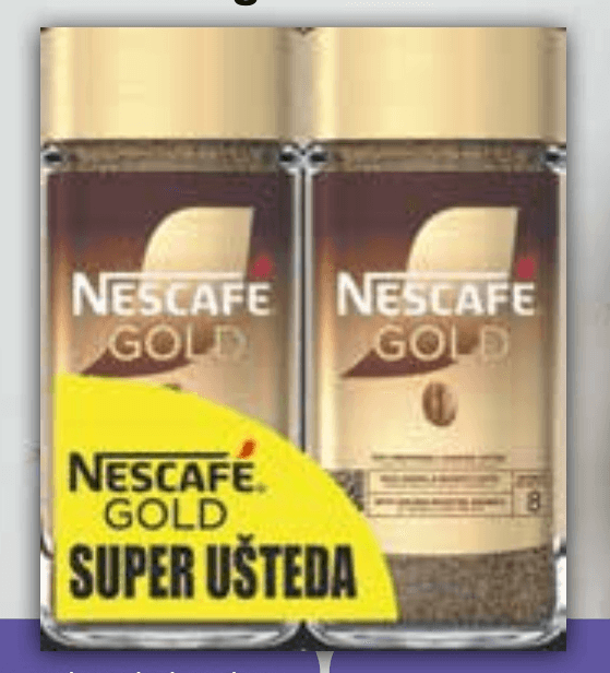 Kava instant Nescafe gold 2 x 190 g - Akcija u trgovini KTC