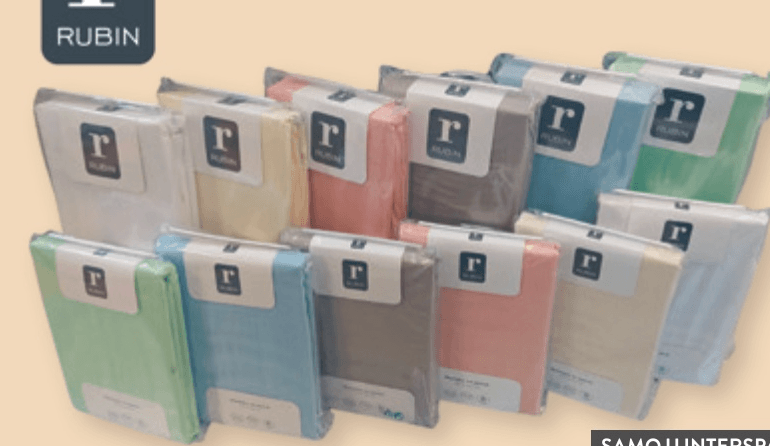 Jastučnica ili plahta Rubin 1 kom - Akcija u trgovini Spar