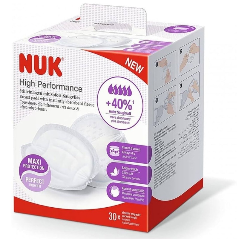 NUK jastučići za dojilje 30 kom - Akcija u trgovini Mueller