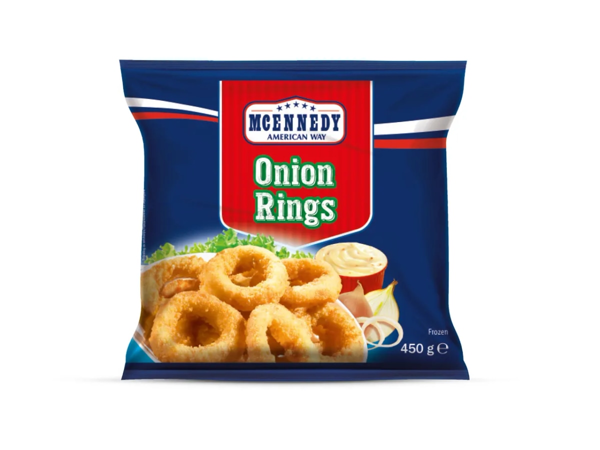 MCENNEDY Onion rings 450 g - Akcija u trgovini Lidl