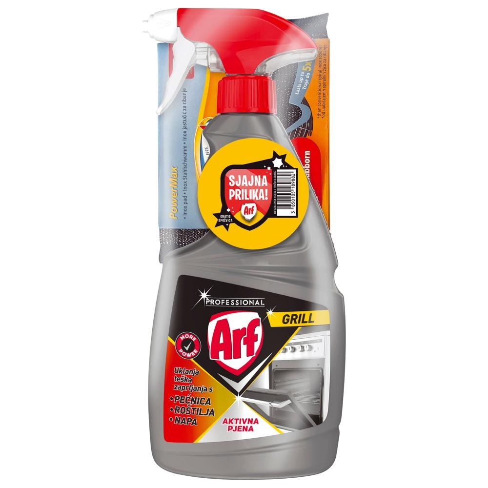 Arf sredstvo za čišćenje grill 650ml + SPUŽVA - Akcija u trgovini Konzum