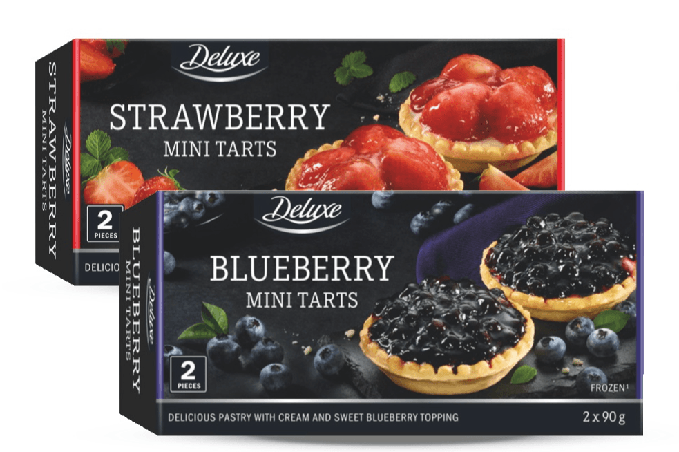 Mini tart Deluxe 2x100g ili 2x90g - Akcija u trgovini Lidl