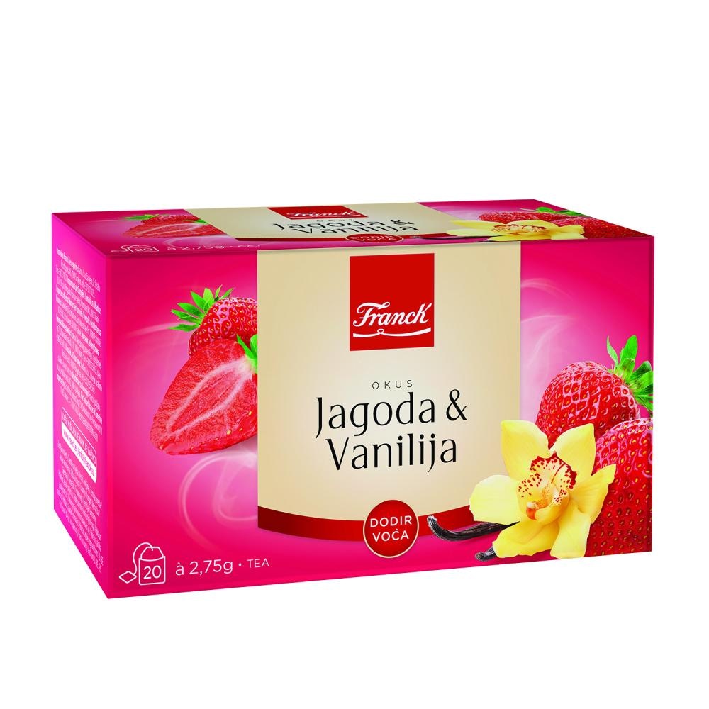 Franck Čaj Jagoda-Vanilija Šumsko Voće 55g Akcija u trgovini Vrutak