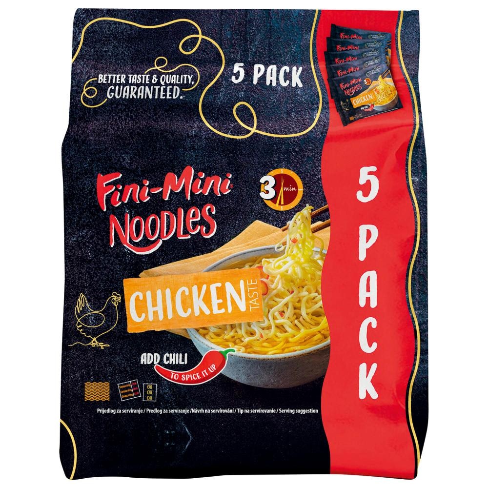 Fini Mini Noodles 5 x 75 g - Akcija u trgovini KTC