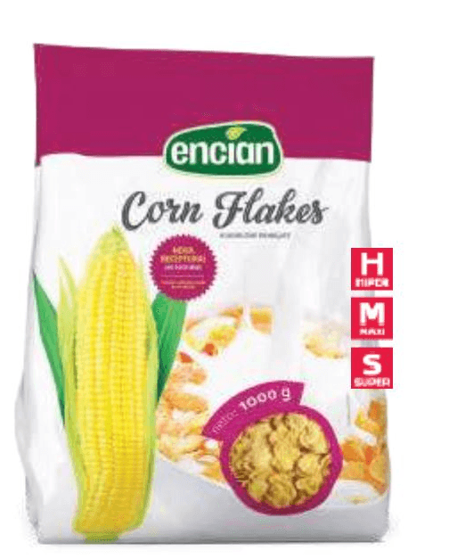 Encian Kukuruzne pahuljice 1 kg - Akcija u trgovini Tommy