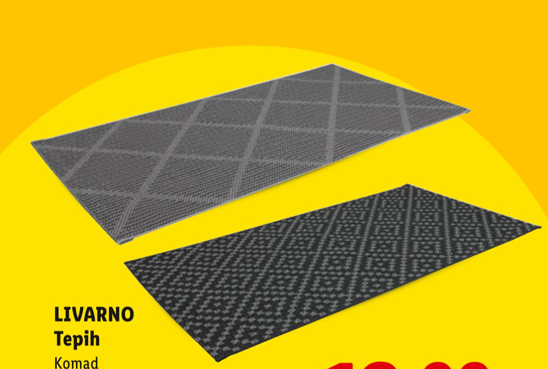 LIVARNO Tepih Komad - Akcija u trgovini Lidl