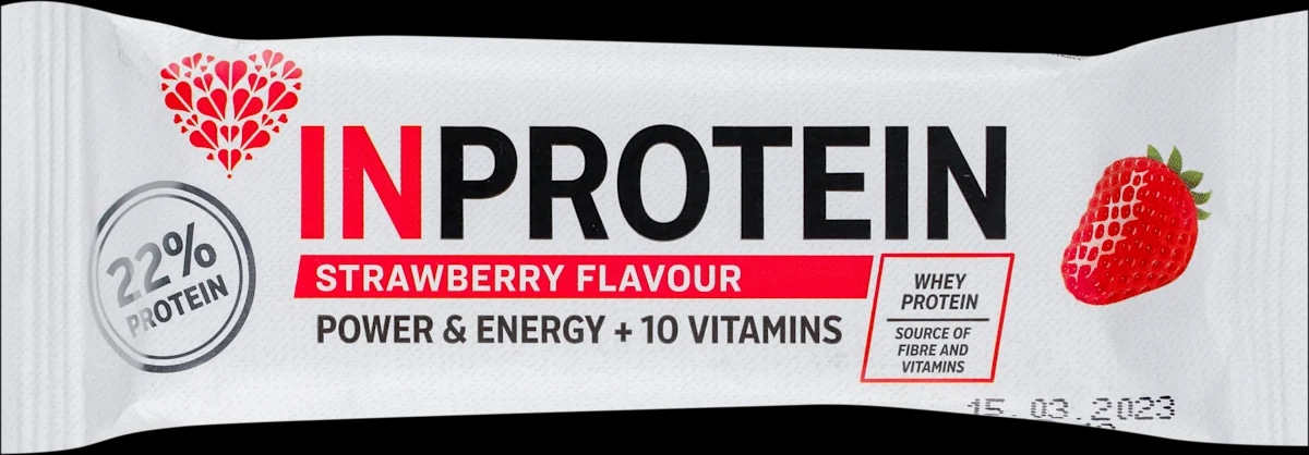 Proteinska pločica 40 g Inprotein - Akcija u trgovini NTL
