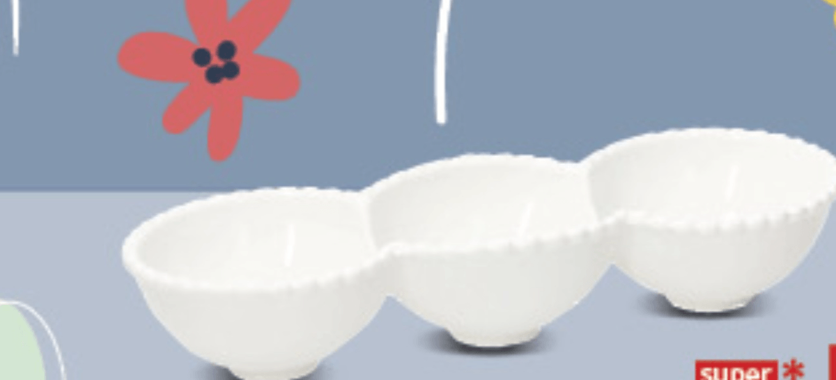 Ornament zdjelica - Akcija u trgovini Konzum