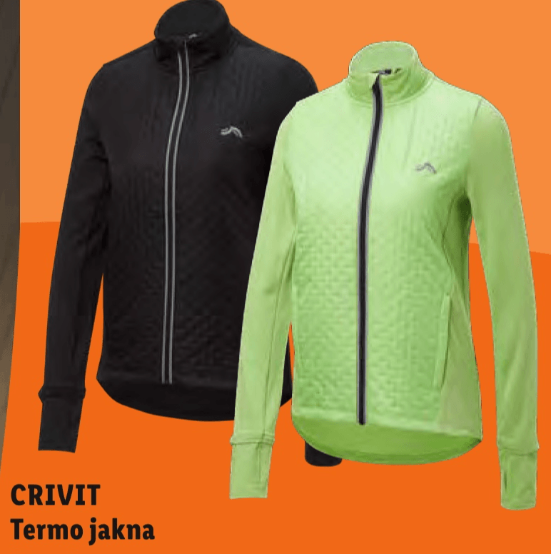 CRIVIT Termo jakna Komad - Akcija u trgovini Lidl