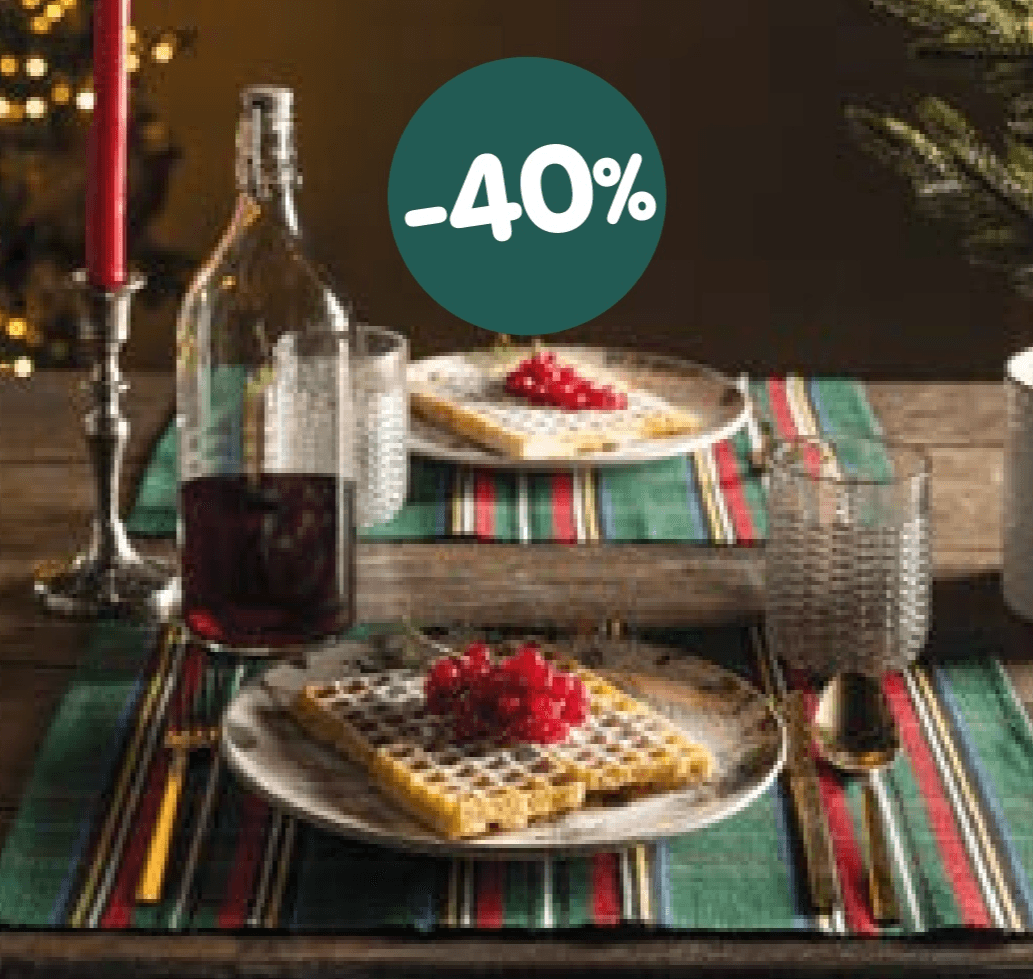 Set podmetača tartan 1 set - Akcija u trgovini Interspar