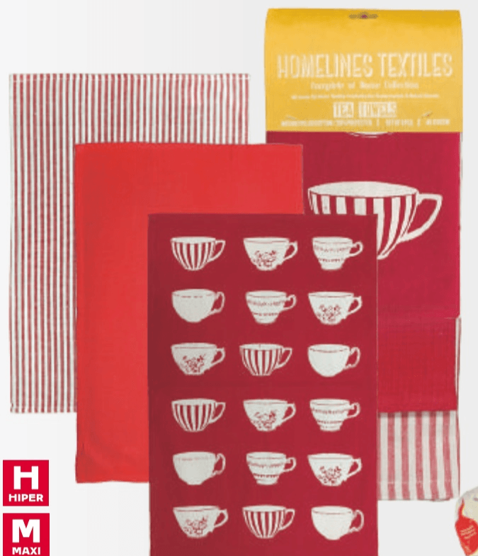 Ručnik kuhinjski 1 set, 2 kom - Akcija u trgovini Tommy