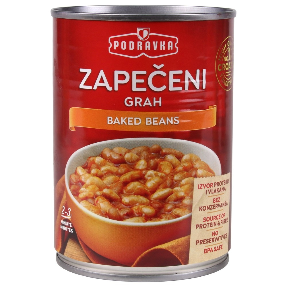 Podravka Zapečeni grah 400g - Akcija u trgovini Žabac