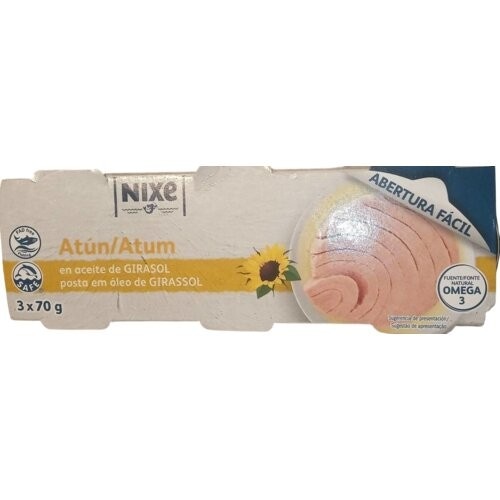 Nixe Tuna u maslinovom ulju 3 x 70 g Akcija u trgovini Lidl