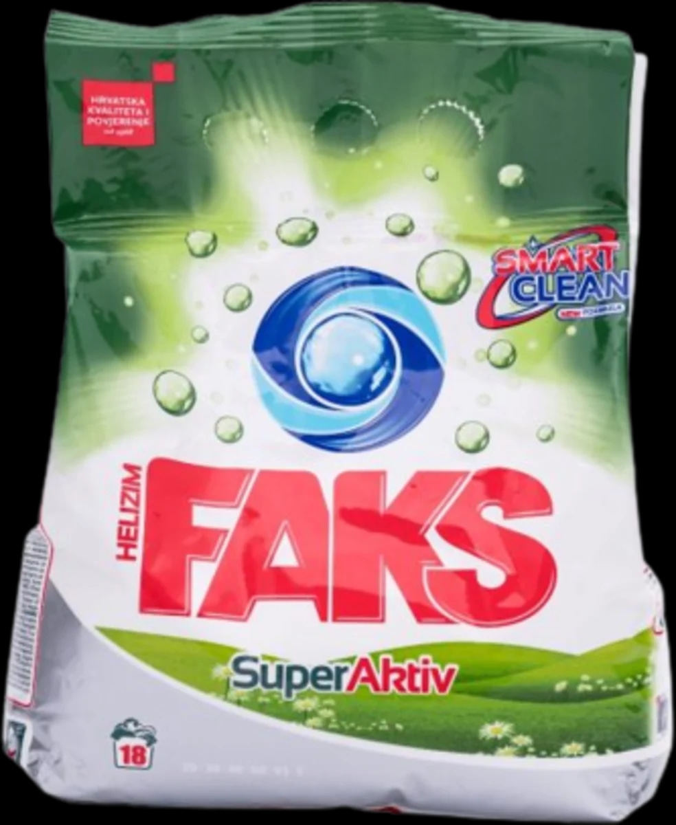 FAKS Deterdžent za pranje rublja 1,1 kg / 900 ml / 14 kom - Akcija u trgovini Ribola