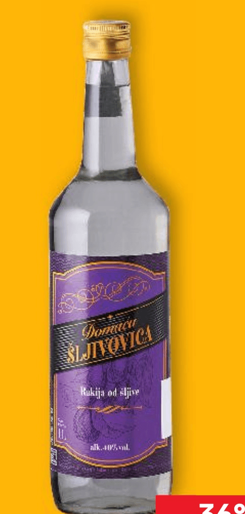 Domaća šljivovica 1 l - Akcija u trgovini Kaufland