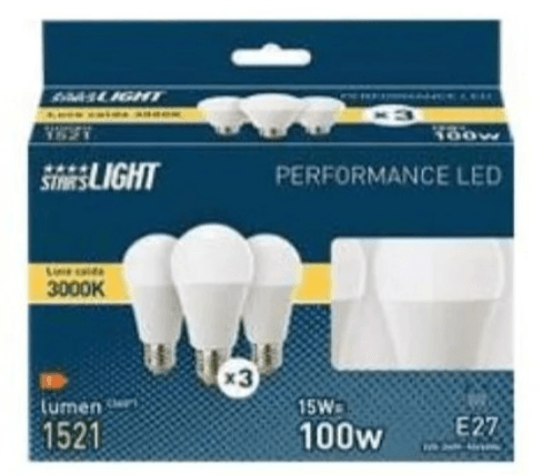 3 LED žarulje 100W 3 kom Akcija u trgovini Eurospin
