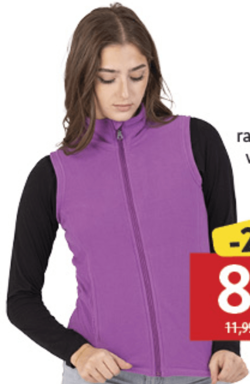 Ženski prsluk - Akcija u trgovini Konzum