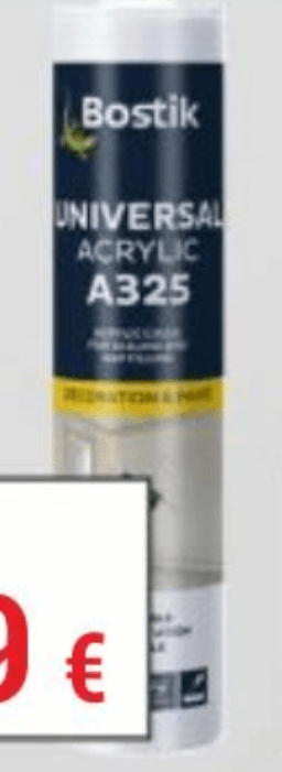 Bostik akril 280 ml - Akcija u trgovini Merkury