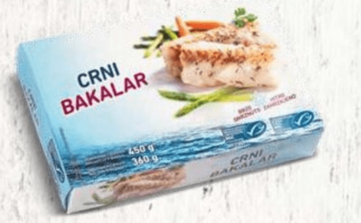 Fileti bakalara 450 g Crni Bakalar - Akcija u trgovini Eurospin