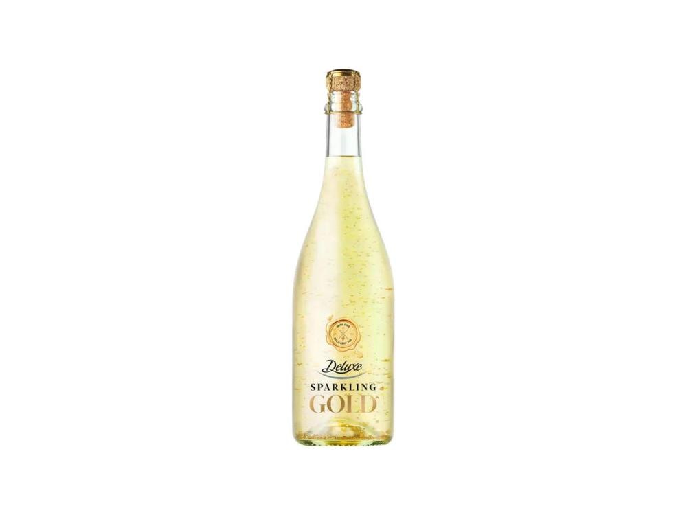 Deluxe Pjenušac sa zlatnim listićima 0.75 l - Akcija u trgovini Lidl