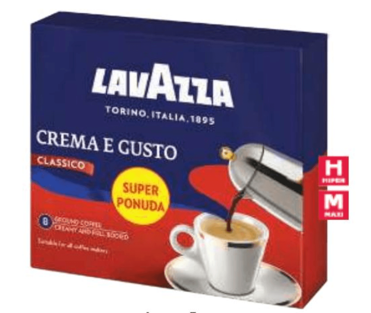LavAzza Mljevena kava 2 x 250 g - Akcija u trgovini Tommy