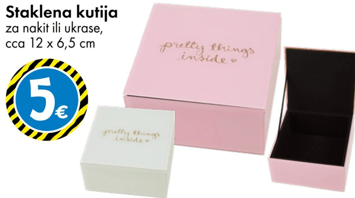Staklena kutija - Akcija u trgovini Tedi