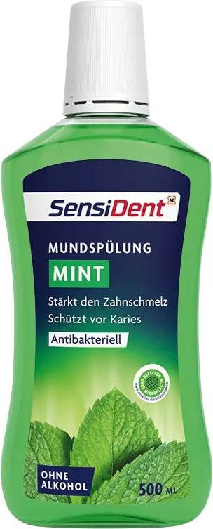 SensiDent vodica za ispiranje usta 500 ml - Akcija u trgovini Mueller