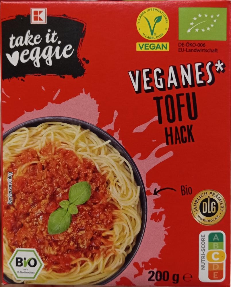 Tofu Hack 200 g take it. veggie - Akcija u trgovini Kaufland