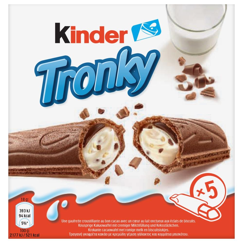 Kinder Čokoladica Tronky 90 g Akcija u trgovini Plodine