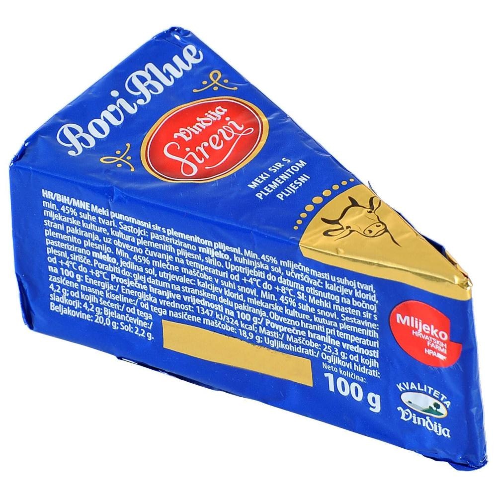 Bovi Blue sir 100 g Vindija - Akcija u trgovini KTC